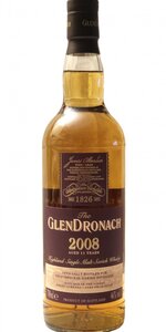 Glendronach 2008 46.0% Vintage Bottling