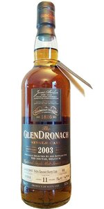 Glendronach 2003 Single Cask 54.1%