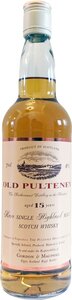 Old Pulteney 15Y Rare Single Highland Malt 1980s 40.0% Gordon & MacPhail