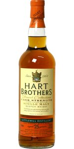 Littlemill 25Y Finest Collection 1989 Hart Brothers 52.1% 