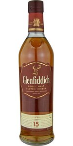 Glenfiddich 15Y  Unique Solera Reserve 40.0% fles