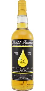 Littlemill 26Y 1988 Liquid Treasures 52.7% fles