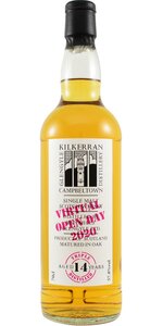Kilkerran 14Y Refill Bourbon Open Day 2020 57.8% fles