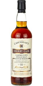 Kilkerran 11Y Sherry 2007 Wood Range Cadenhead's 58.1% fles