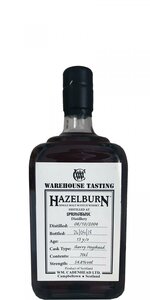 Hazelburn 13Y 2004 Warehouse Tasting Cadenhead's 54.8% fles