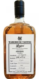 Longrow 11Y 2006 Warehouse Tasting Cadenhead's 58.7% fles
